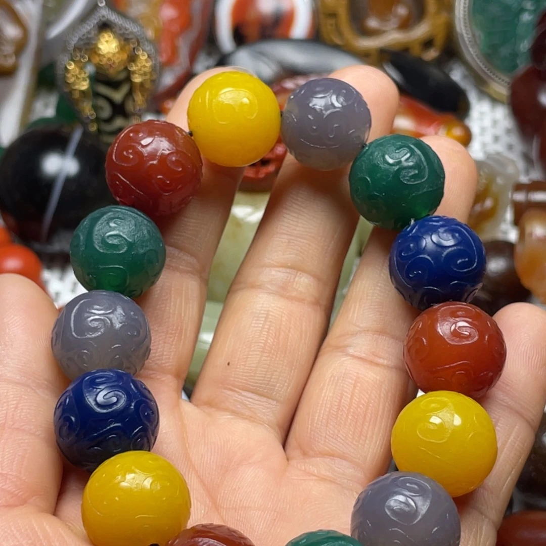 玛瑙/玉髓未镶嵌颈饰