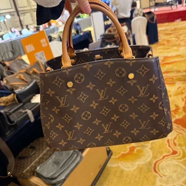 95新 LouisVuitton/路易威登 大吉中古/bz/lv老花手提包