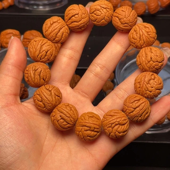 桃核吊坠龙纹桃核19