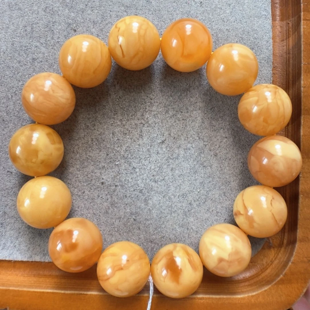 未镶嵌蜜蜡手串蜜蜡手串
