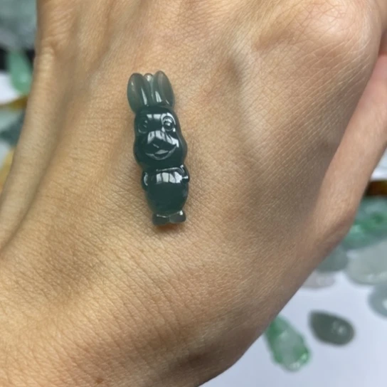 翡翠未镶嵌颈饰天然缅甸翡翠a货