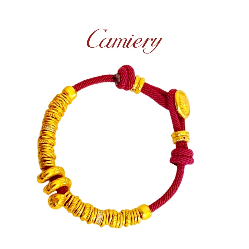 CAMIERY 新中式轻奢扭扭棒灵蛇盘缠手链本命年