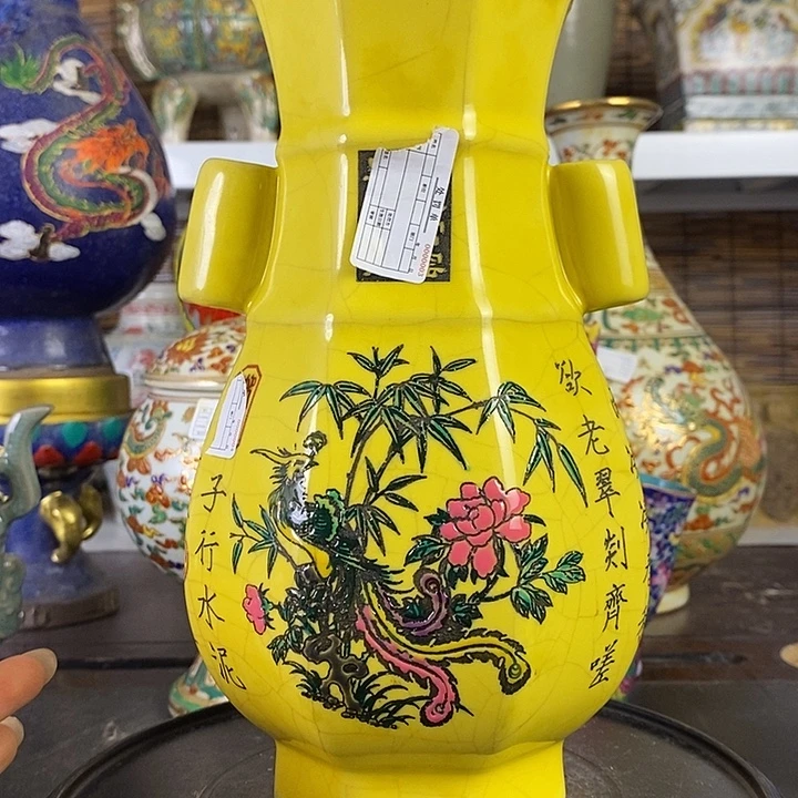 摆件瓷器真的很漂亮