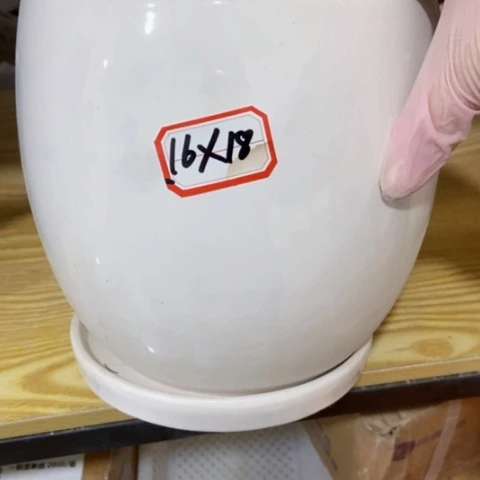 红陶陶瓷多肉花盆