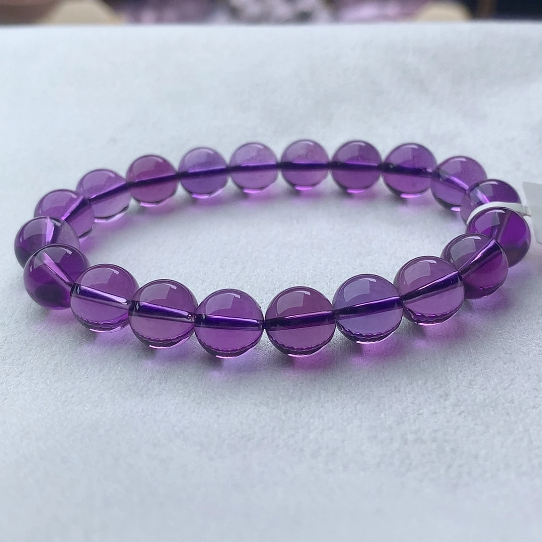 未镶嵌水晶手串紫水晶