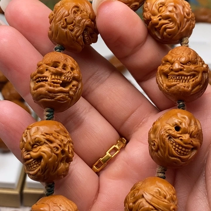 C***⁶手串/手链橄榄核橄榄核雕工艺