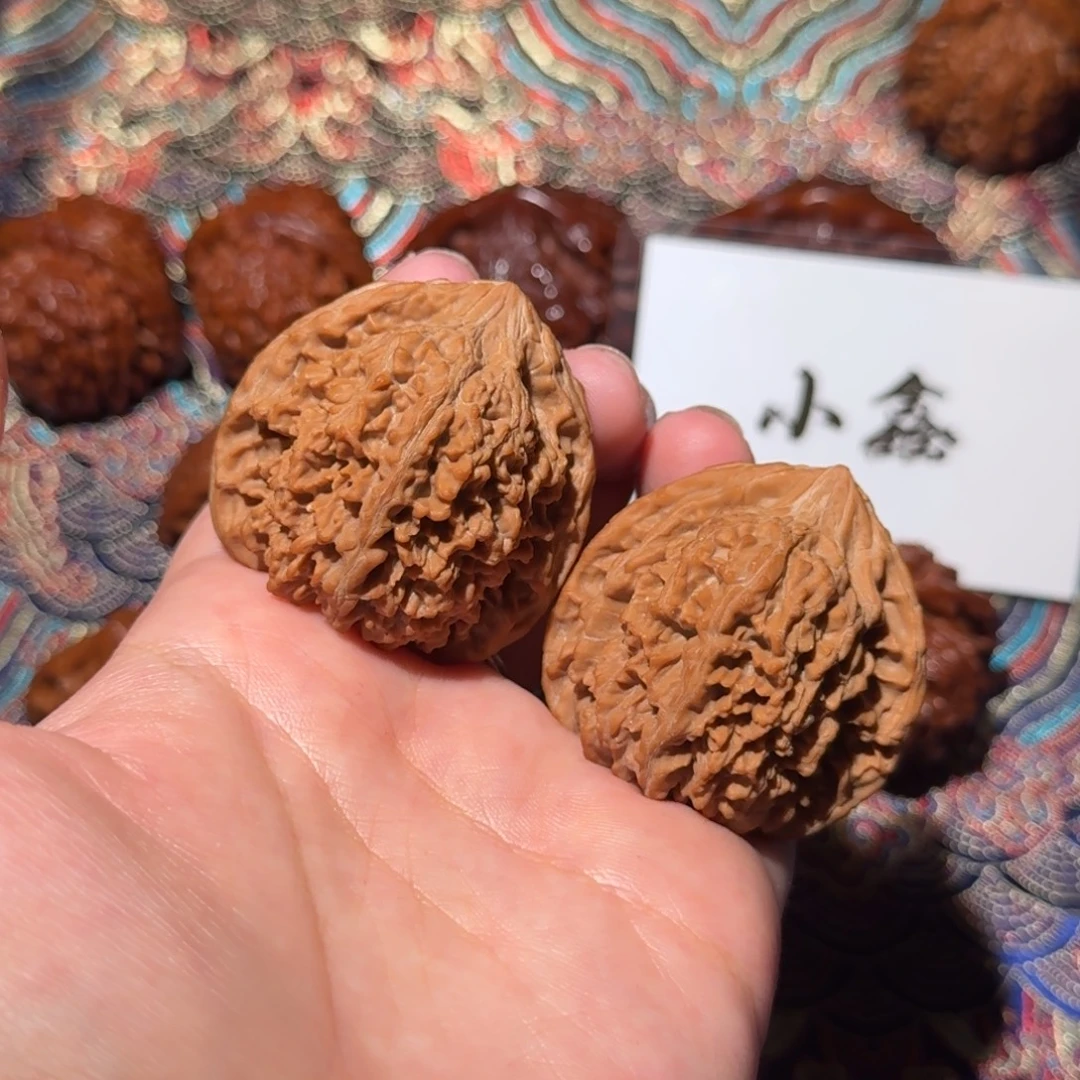把件核桃589号42满天星文玩核桃