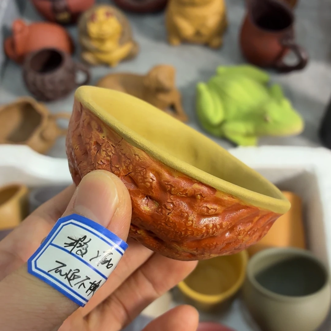 茶杯紫砂瑕疵不退不换介意勿拍