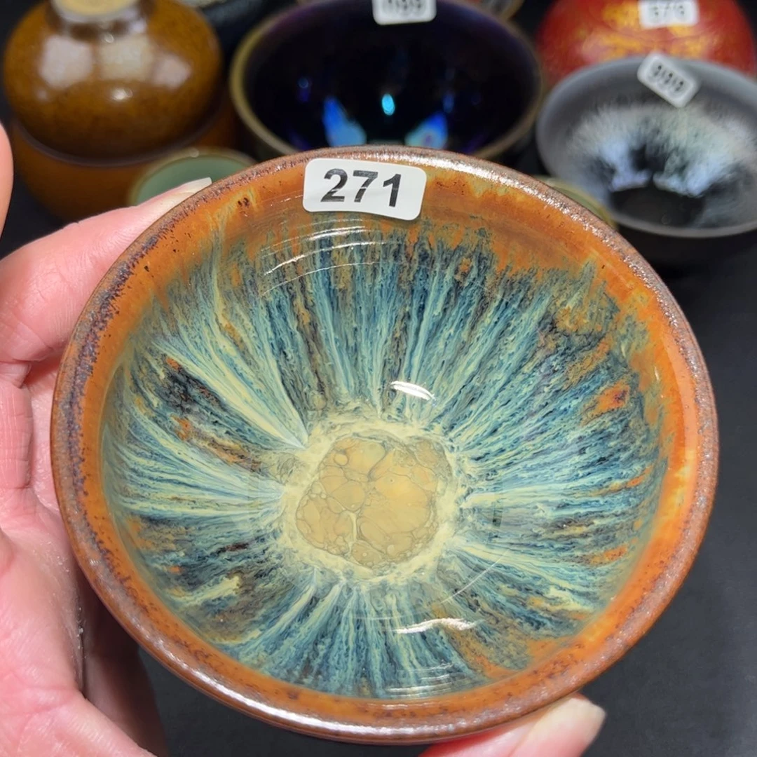 茶盏271 建盏单盏太好看了吧……