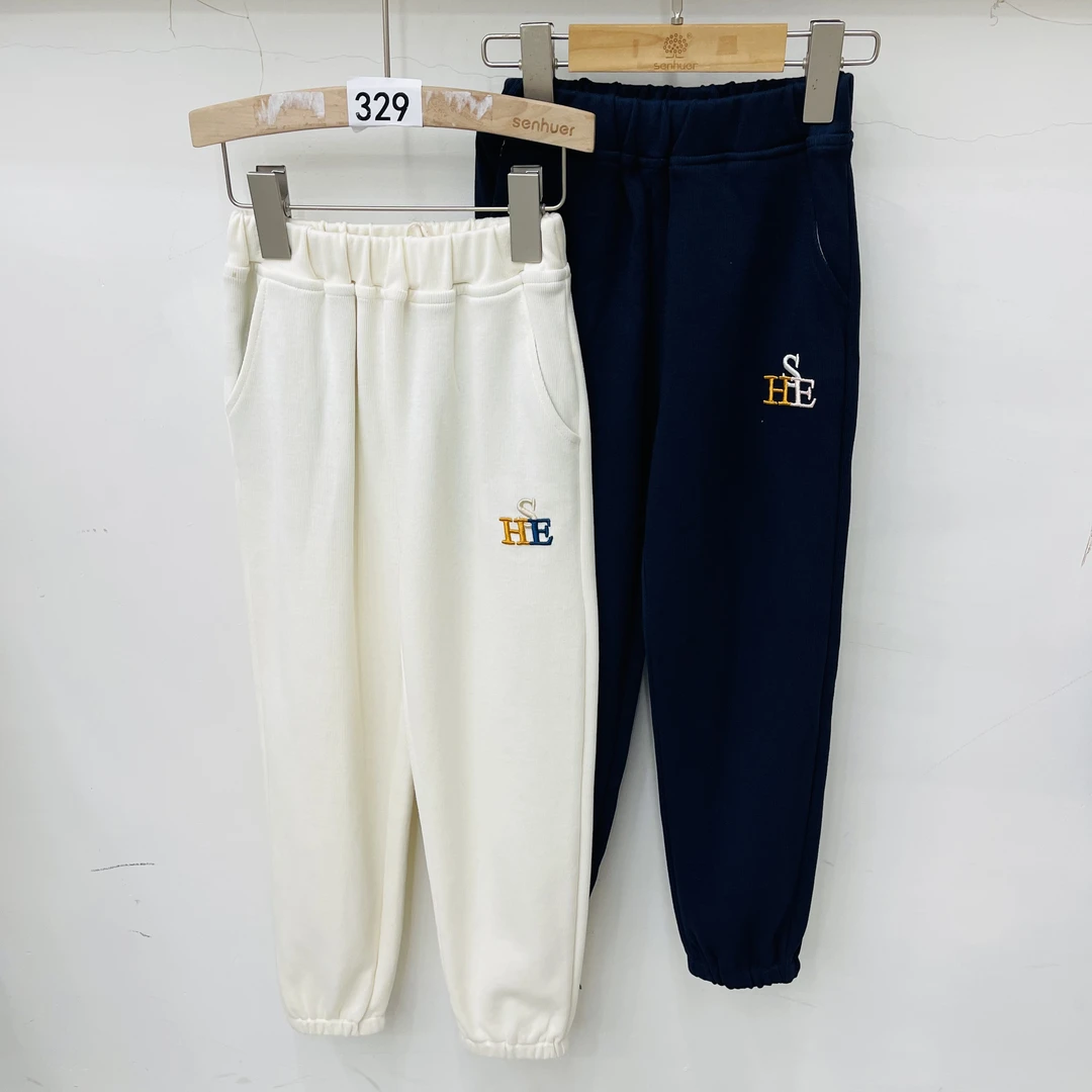 实体品牌童装女大童针织束脚长裤3123022611