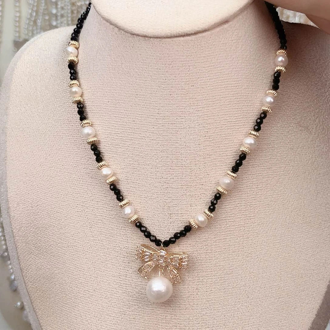 淡水珍珠未镶嵌颈饰