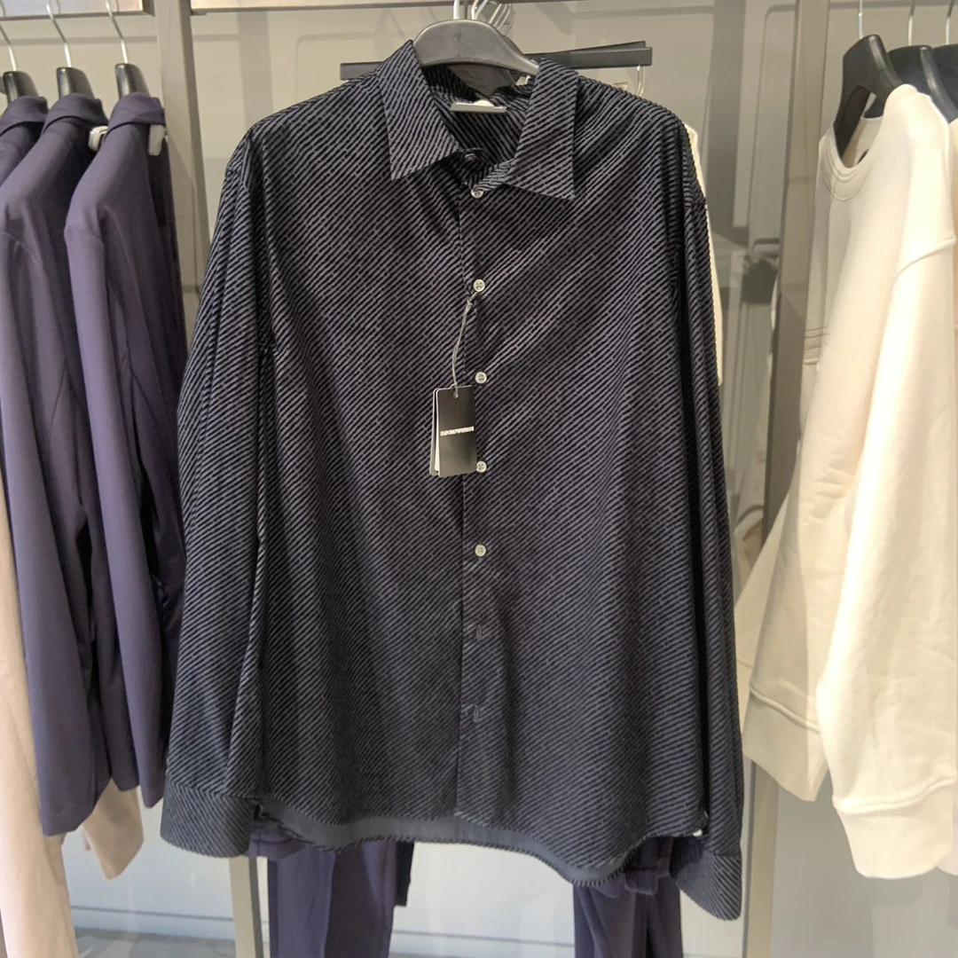 全新未使用 GIORGIO ARMANI/阿玛尼 男士衬衫EA长袖