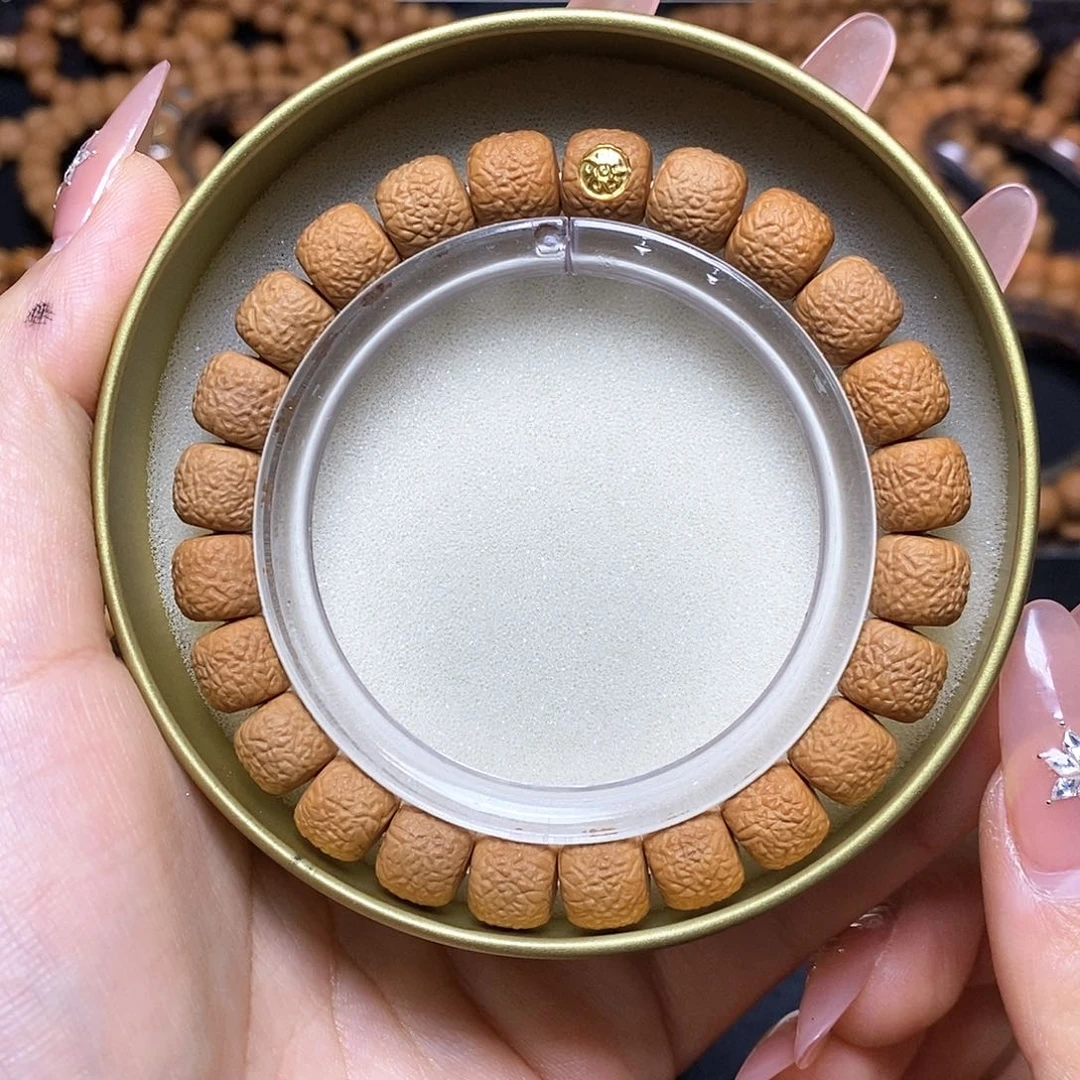 猴头核桃手串金标龙鳌尺寸10左右全品单号125号