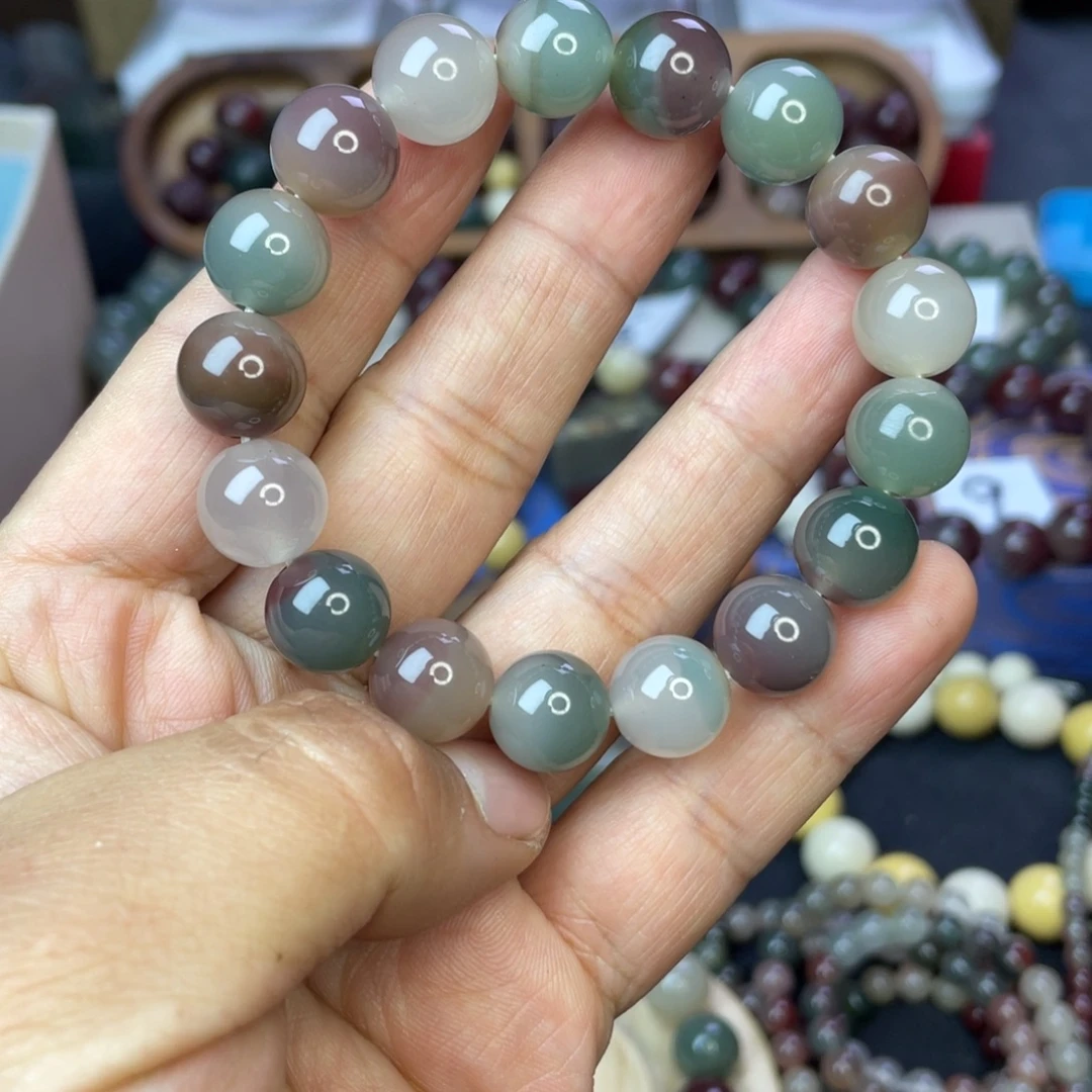 非金属秦紫玉12多色放漏