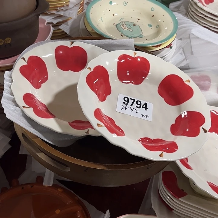 瓷微瑕外贸餐具9794