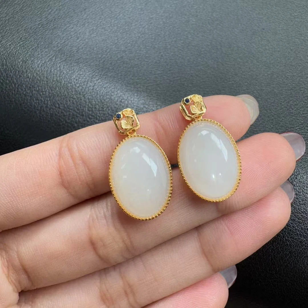 【玉经纶】32479/Q28-和田玉蛋面吊坠-多样性发其一17*12*6