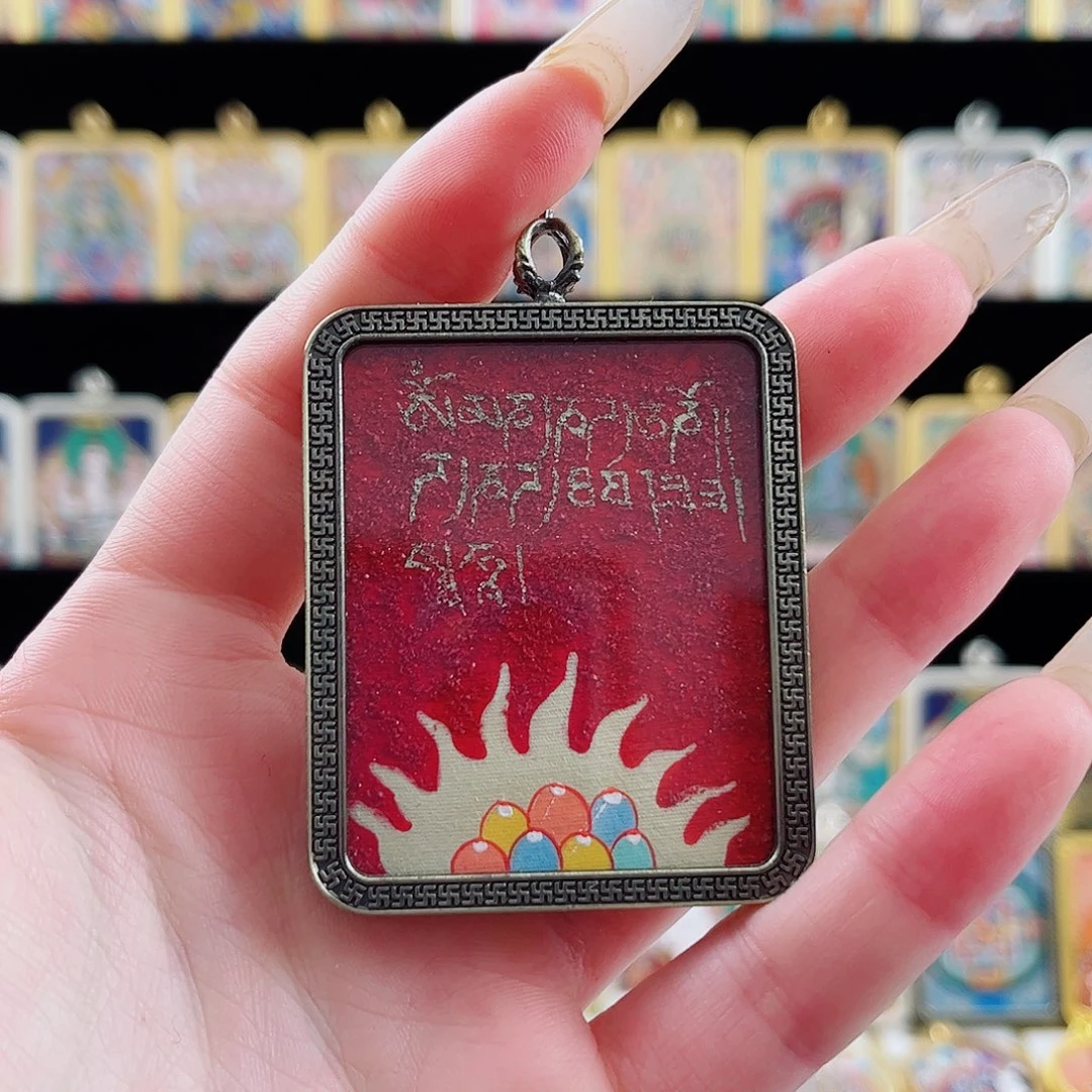 吊坠摩尼宝 纯手绘