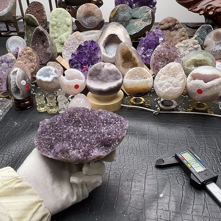 未镶嵌珠宝半成品水晶100