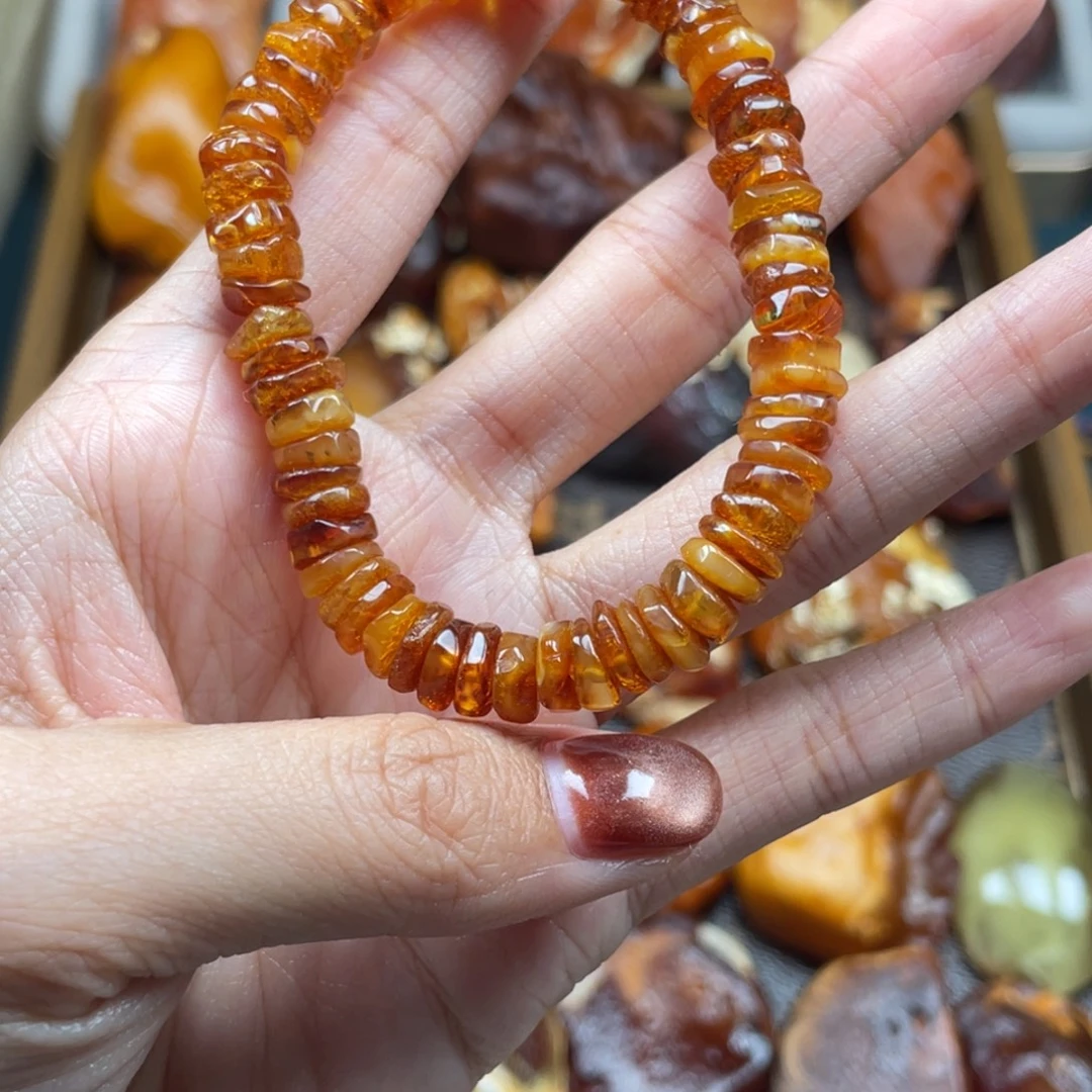 琥珀未镶嵌珠宝奇石