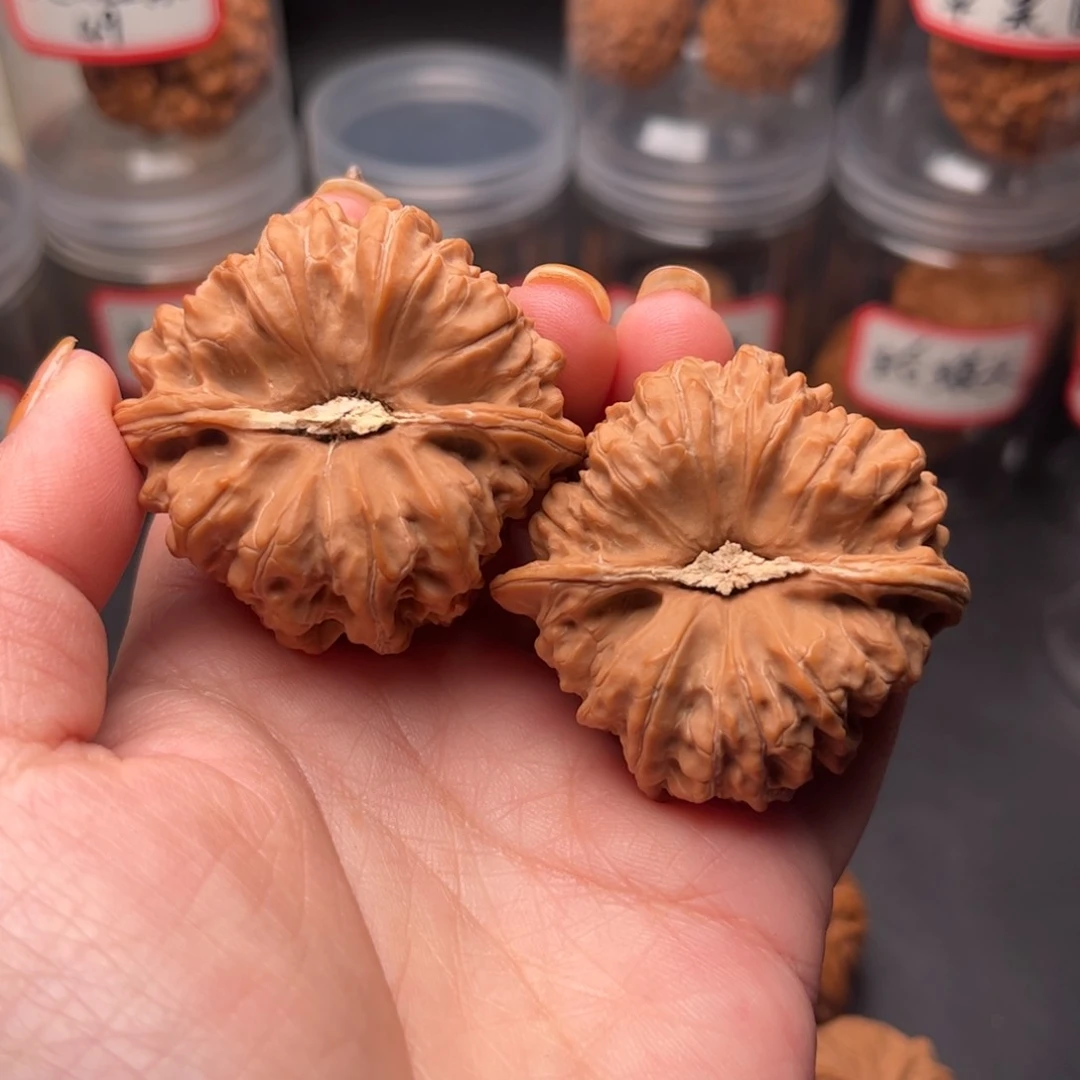 文玩核桃把件D****n凹底全品