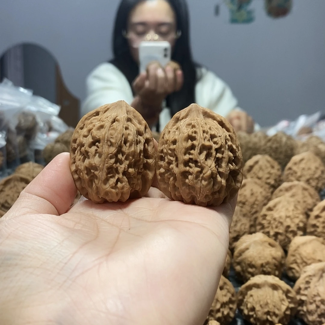 吊坠文玩核桃荔枝纹36