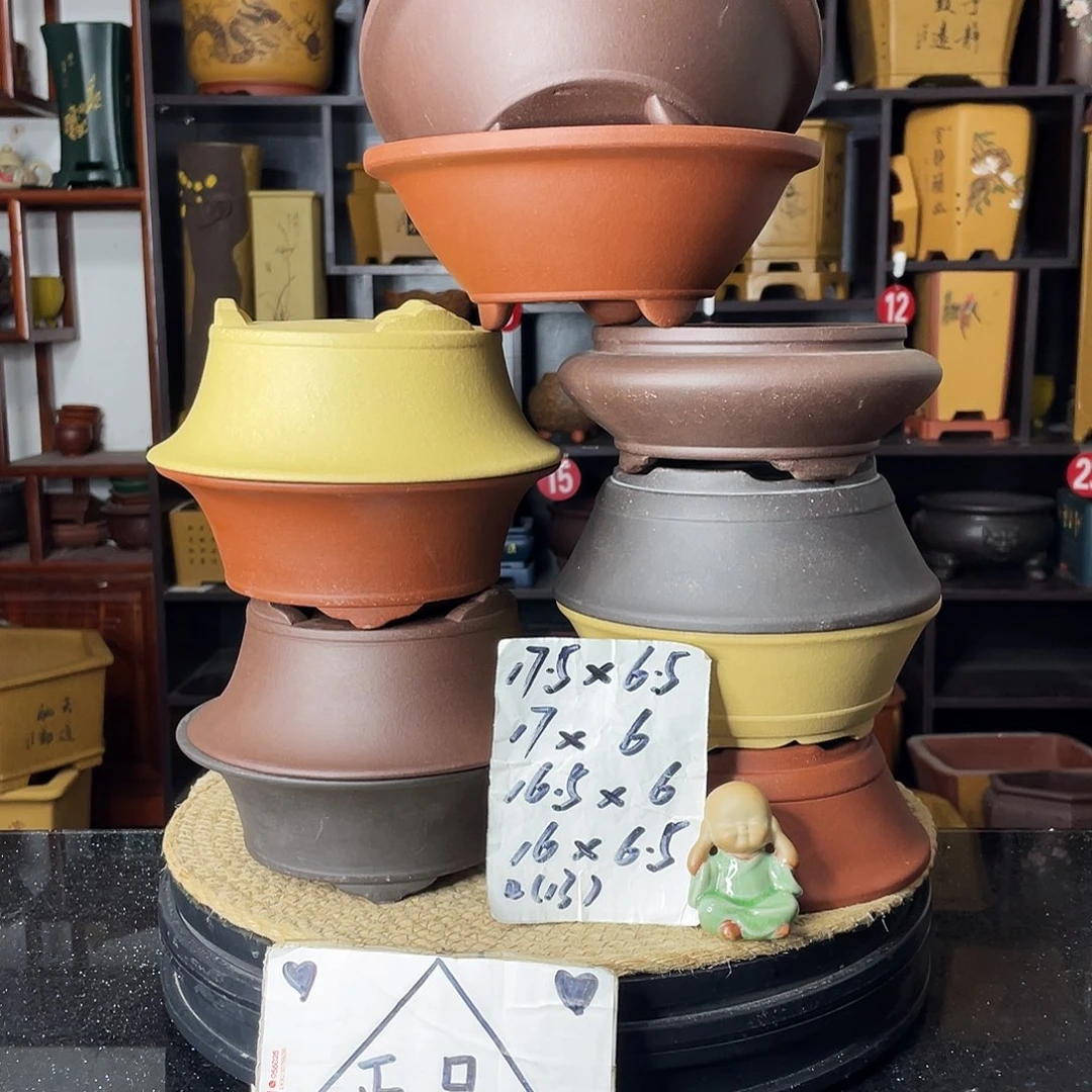 紫砂婉秋紫砂，紫砂花盆