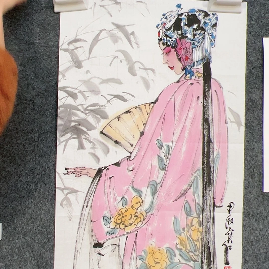 国画（g94877）戏曲人物 书画