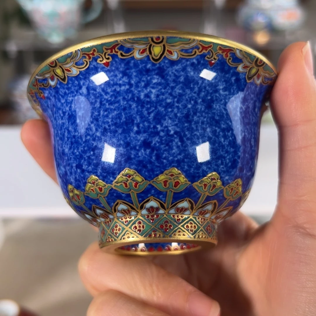 微纯手工手绘 高端茶器