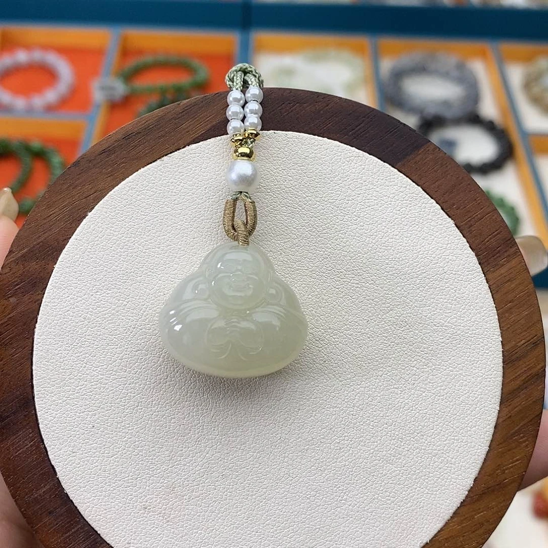 和田玉未镶嵌吊坠(不含链)A41