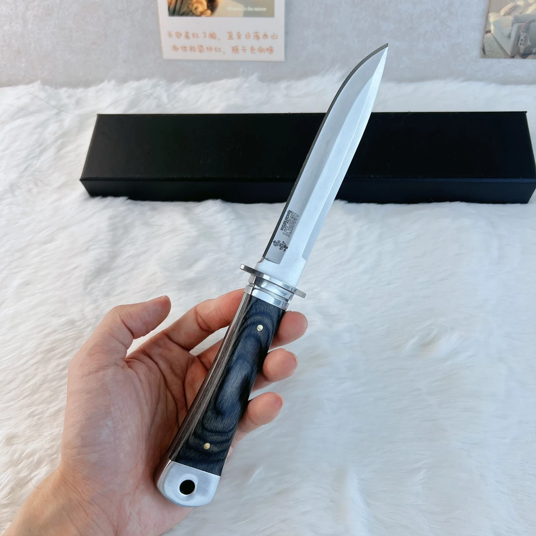 高硬度战术户外刀工具锋利一体小刀随身携带多功能组合车载户外刀