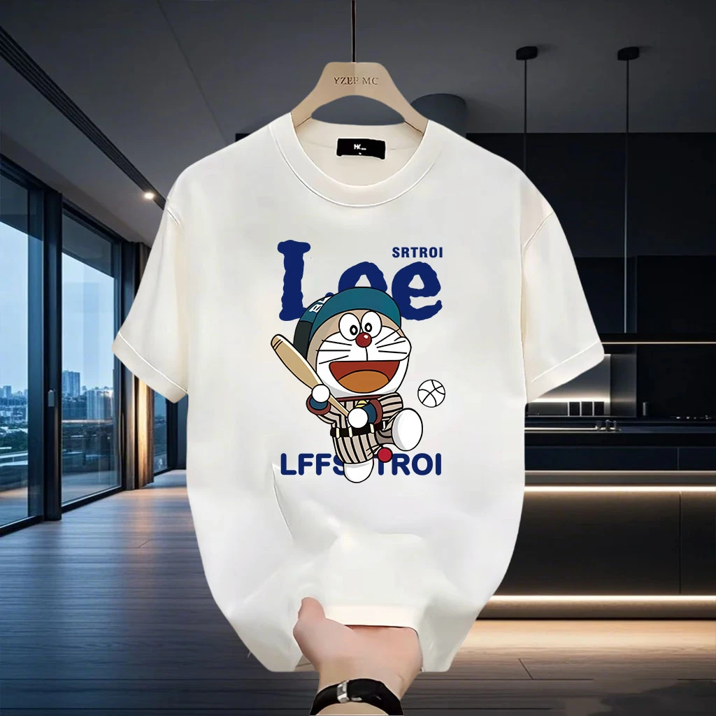 美式痞帅重磅纯棉短袖T恤青年男女款夏季ins潮牌街头时尚百搭上衣