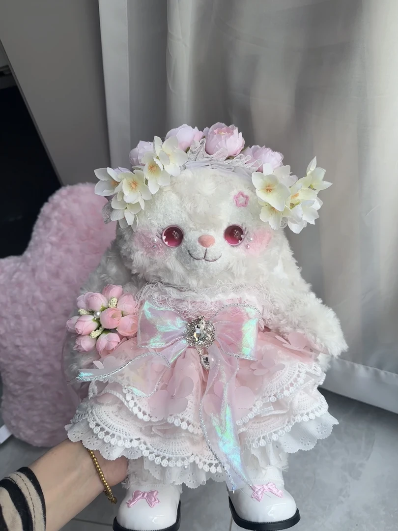 手作毛绒玩具s号娃娃 一物一拍叫到名字下单备注编号(no退no换)