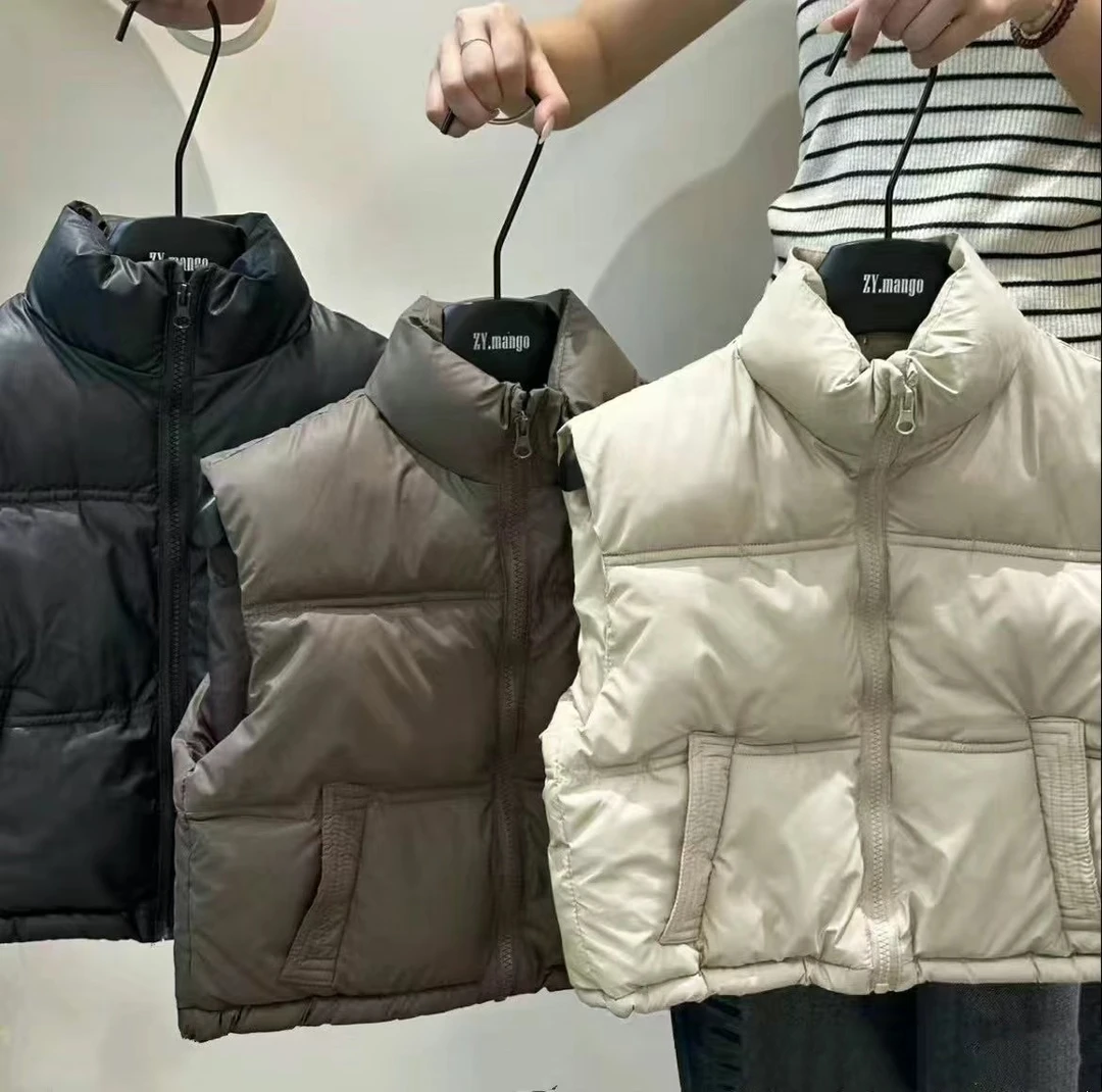 【免洗棉马甲】马甲加厚韩版时尚百搭冬季立领洋气男童女童