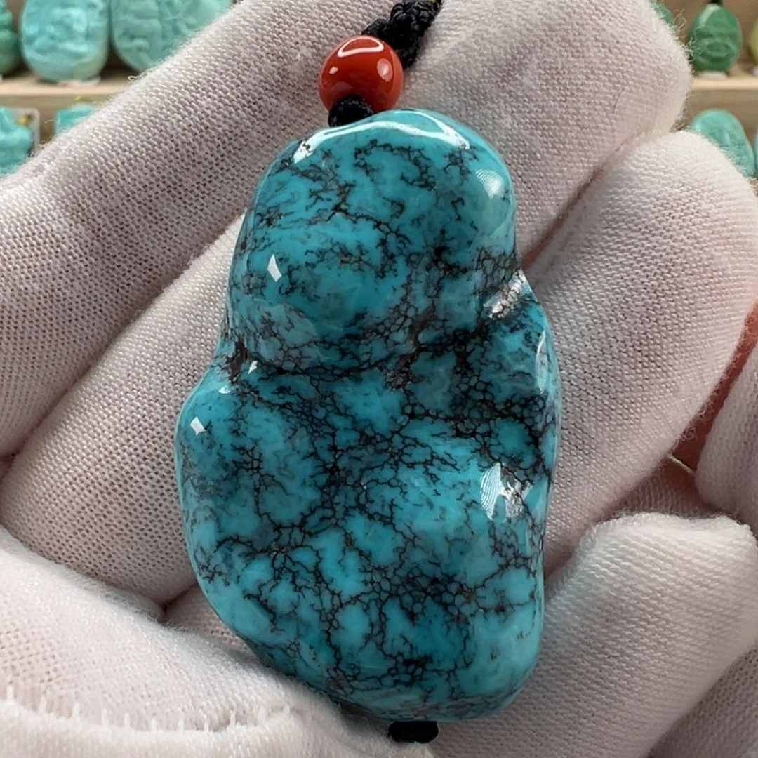 未镶嵌绿松石配饰27*43mm