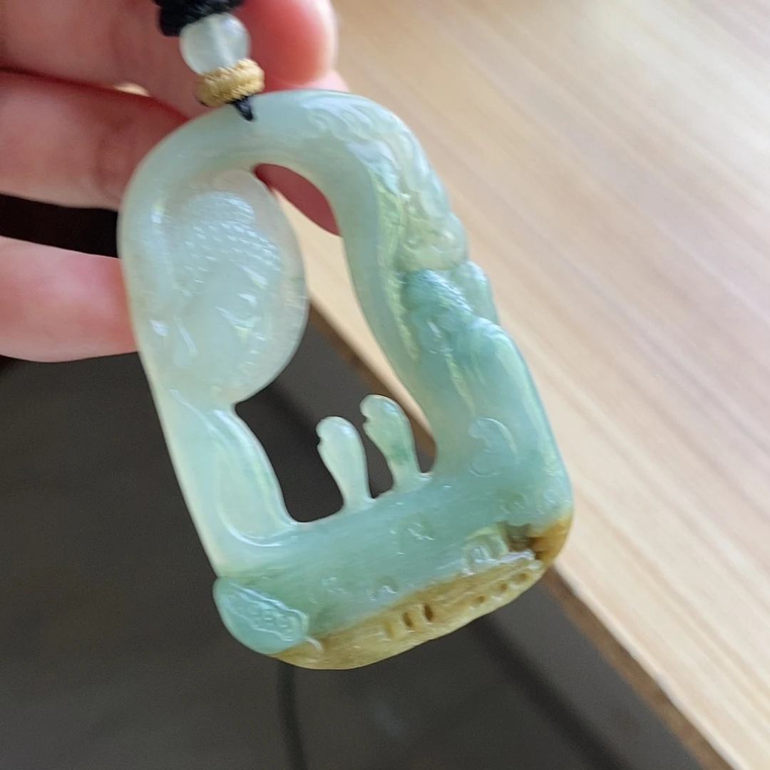 【闪购商品】颈饰未镶嵌翡翠天然缅甸A货翡翠