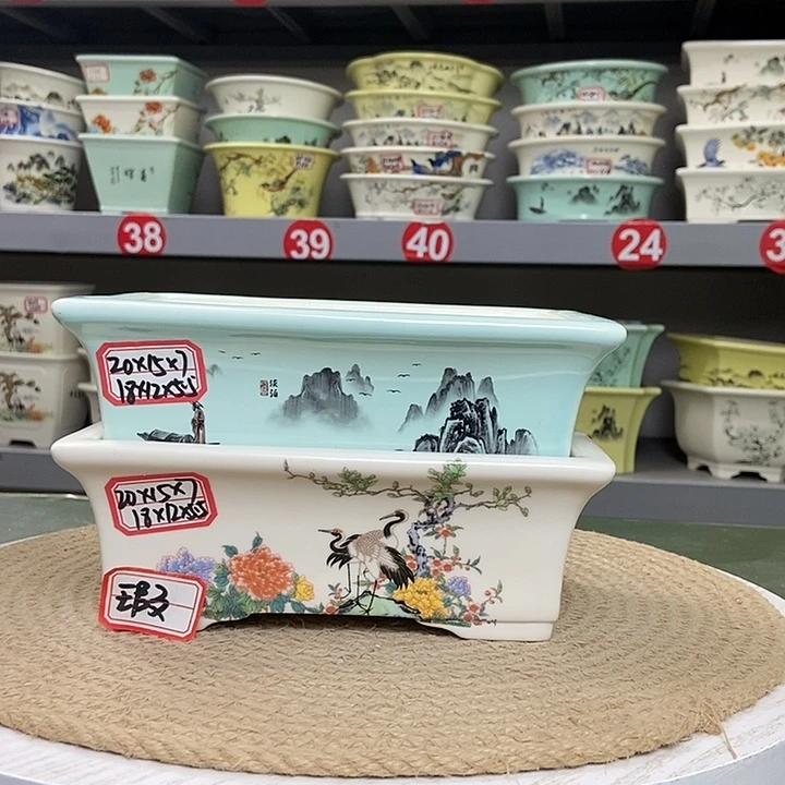 紫砂宜兴紫砂花盆