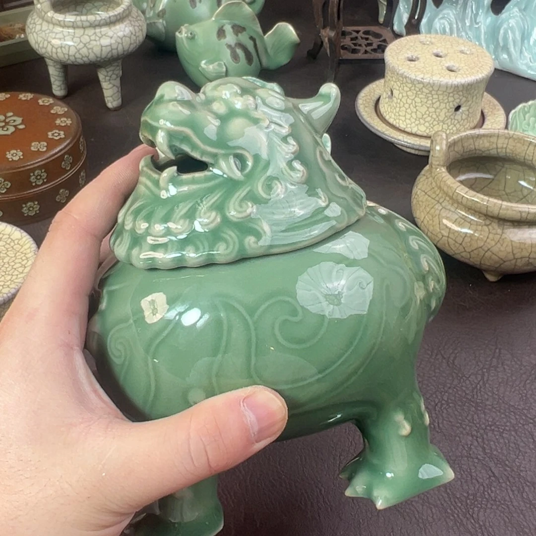 云***天青瓷茶器青瓷茶器