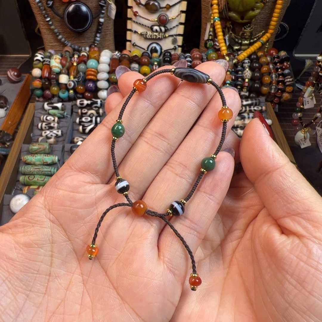 玛瑙/玉髓未镶嵌手链