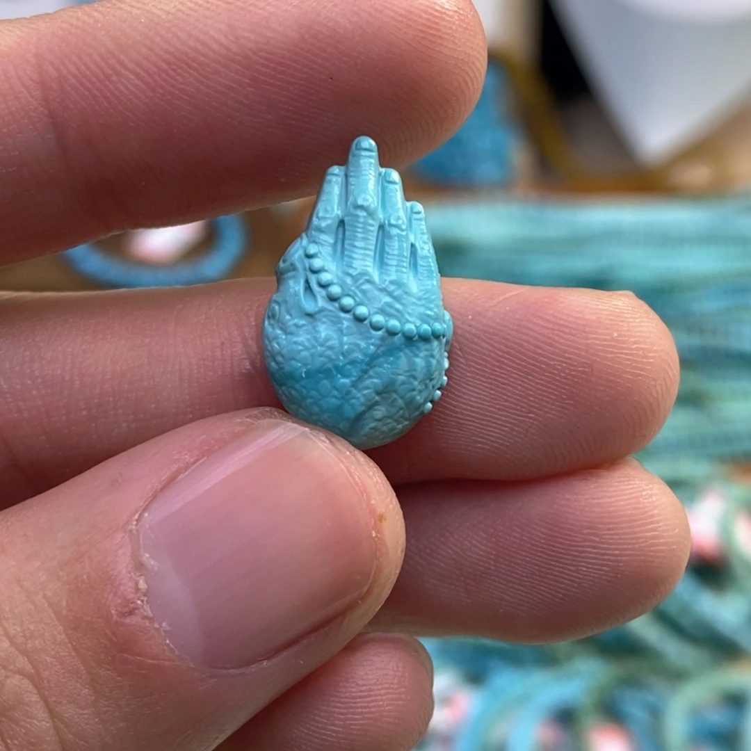 绿松石未镶嵌配饰