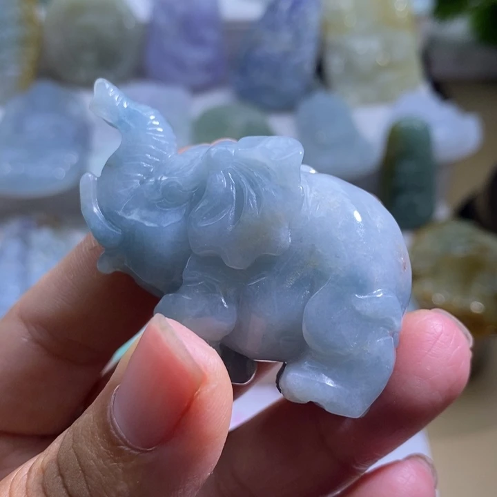 【闪购商品】颈饰未镶嵌翡翠象