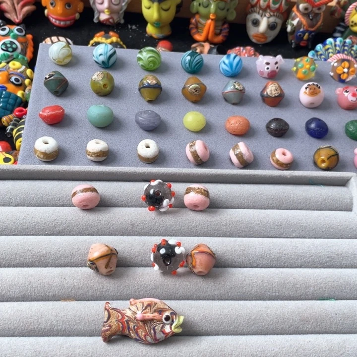 珠子6颗，鱼1只不退不换