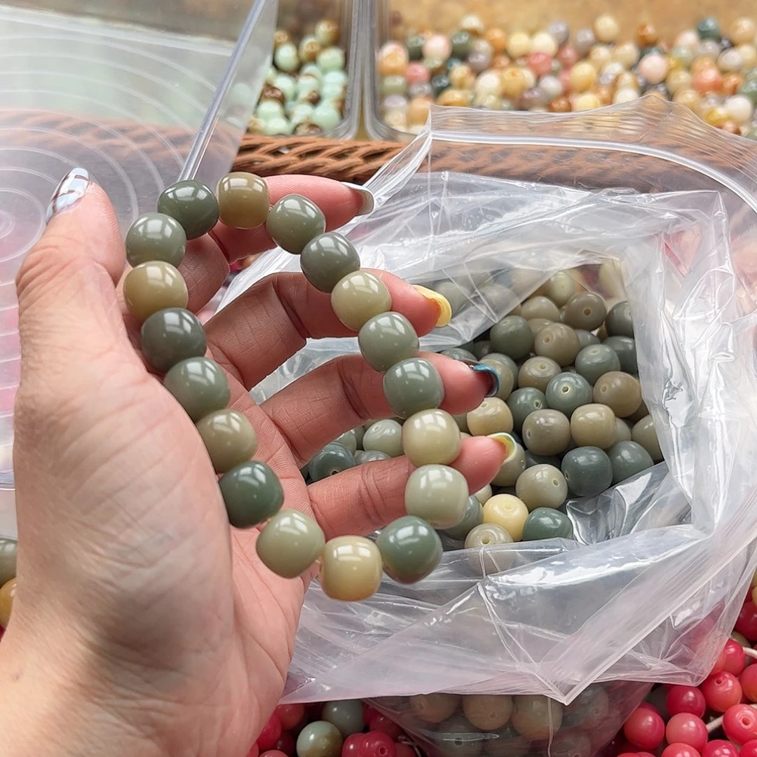 白玉菩提吊坠k/11mm/50+50颗