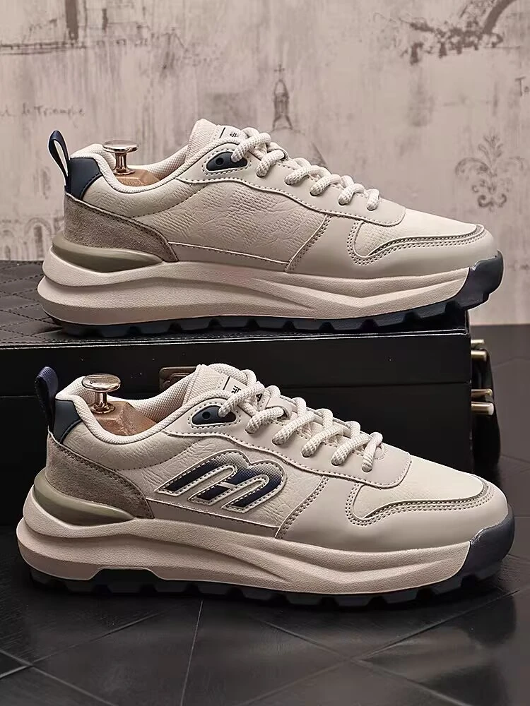 8610秋冬新款潮男休闲鞋时尚低帮鞋百搭板鞋韩版男鞋舒适运动鞋