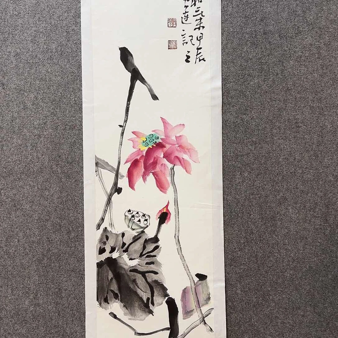 国画郭增运老师手绘作品