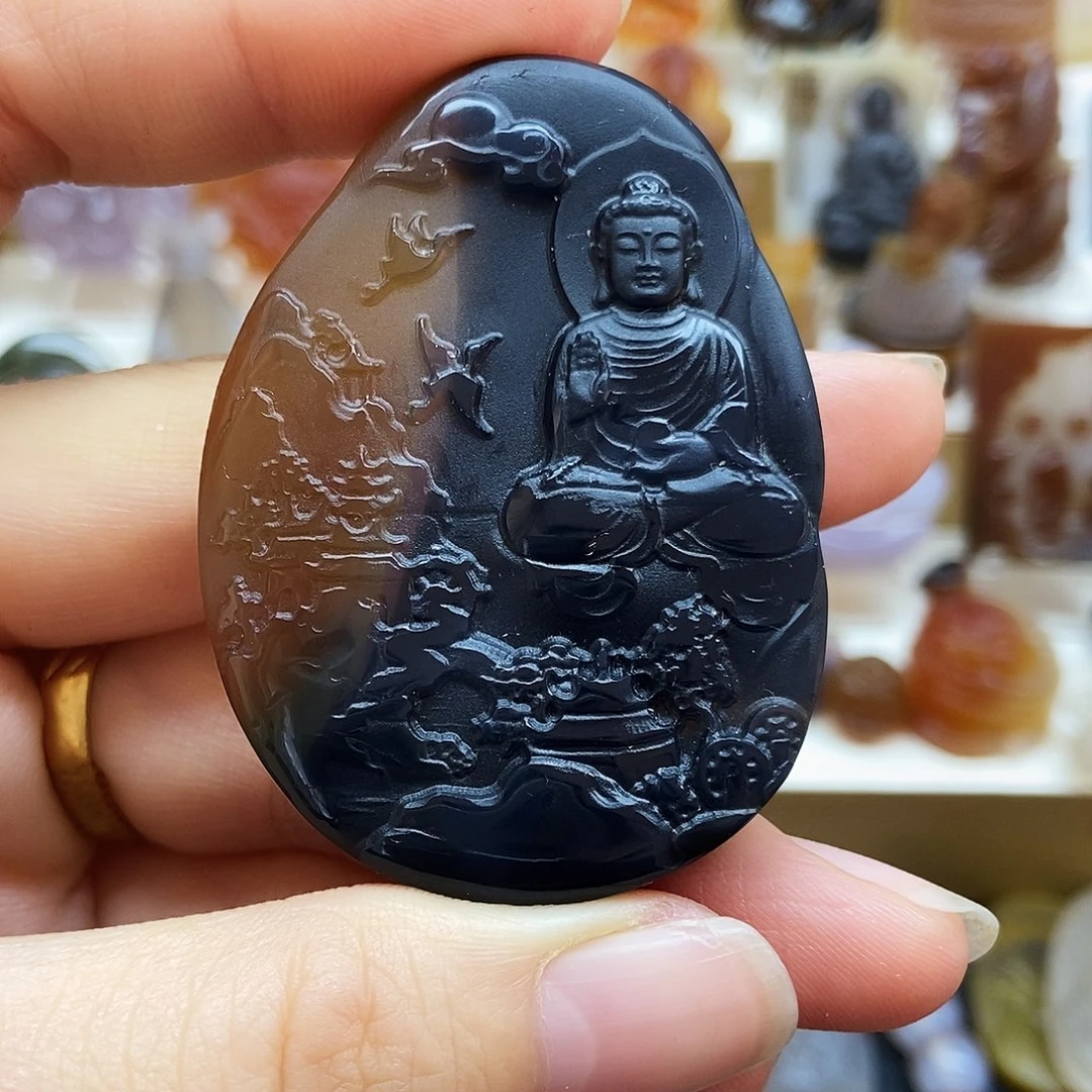 玛瑙/玉髓未镶嵌颈饰