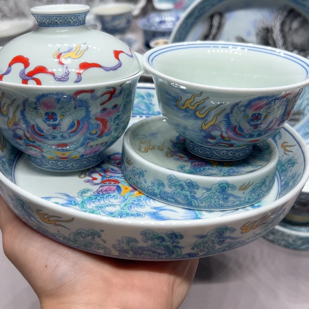 瓷片方*景德镇高端瓷器茶具