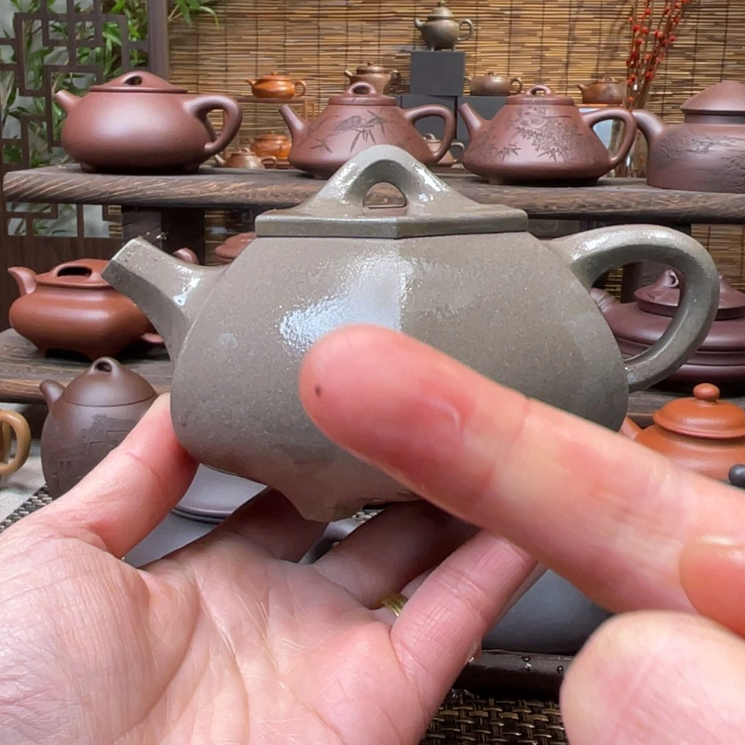 紫砂茶壶宜兴原矿紫砂手工制320全