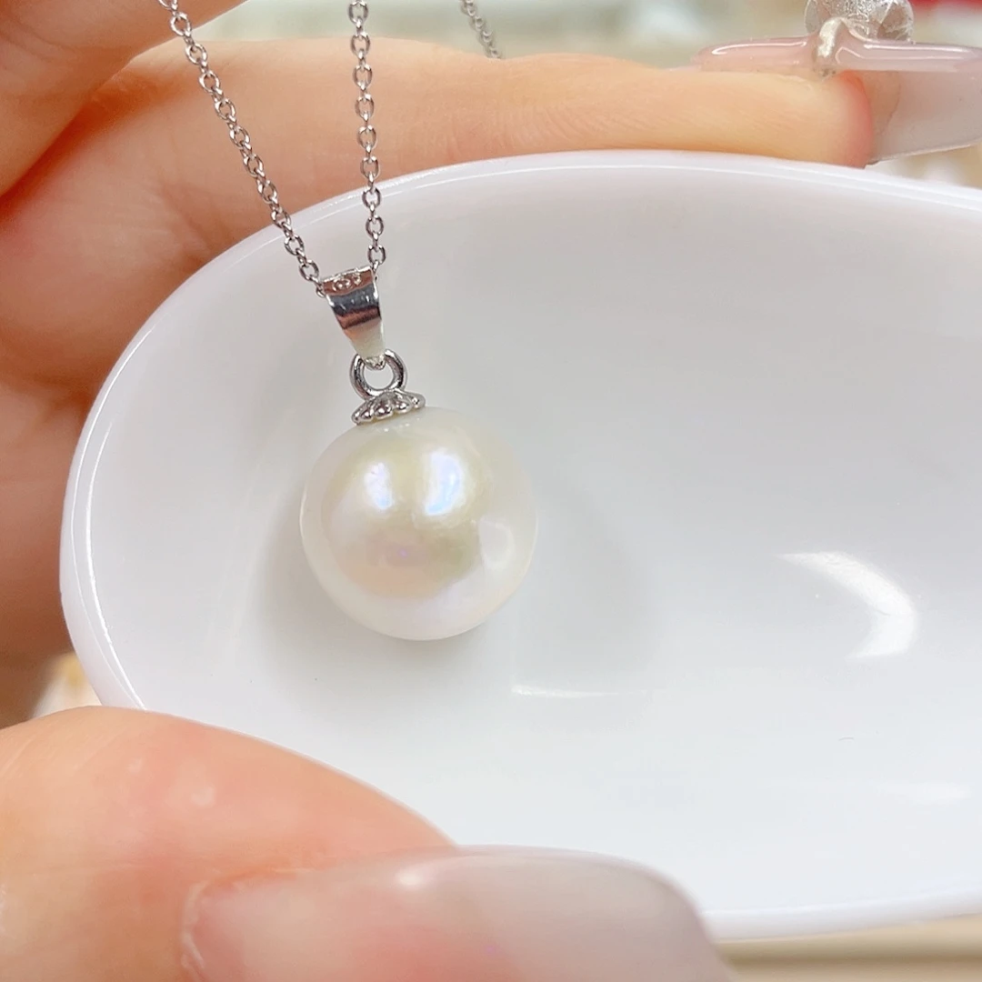 淡水珍珠合金吊坠(赠链)