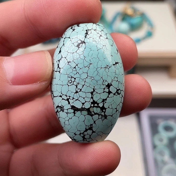 绿松石未镶嵌吊坠15