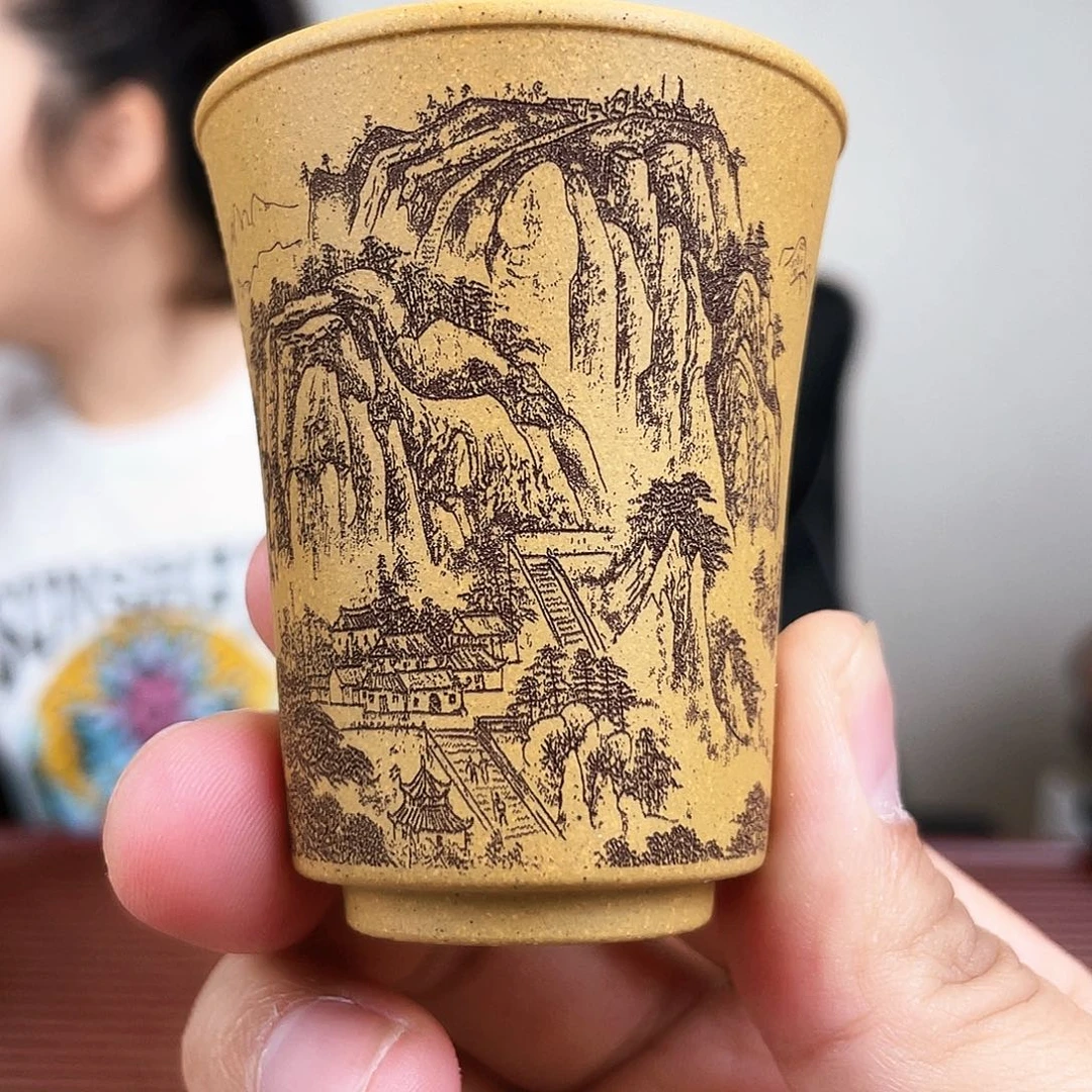 茶杯紫砂今天下午